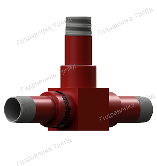 Тройник для манифольда наружная резьба